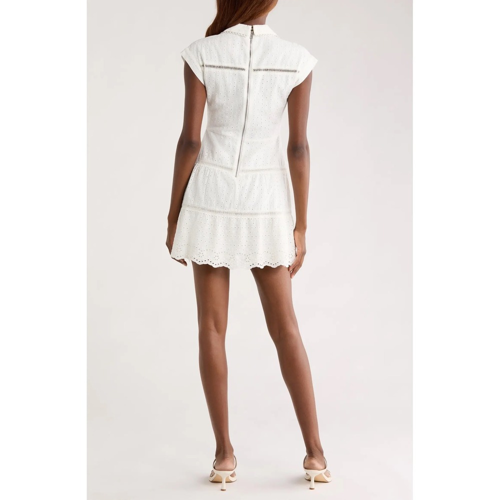 NWT Alice + Olivia Mila Eyelet Dress / MSRP $440 / Size 2 / Perfect for Summer! - Picture 3 of 6